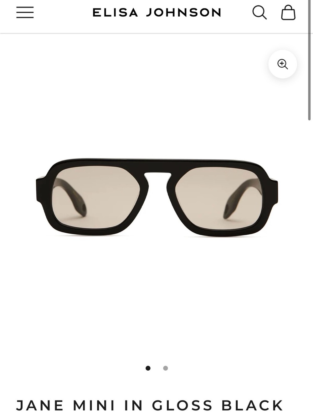 Elisa Johnson Jane Mini Gloss Black